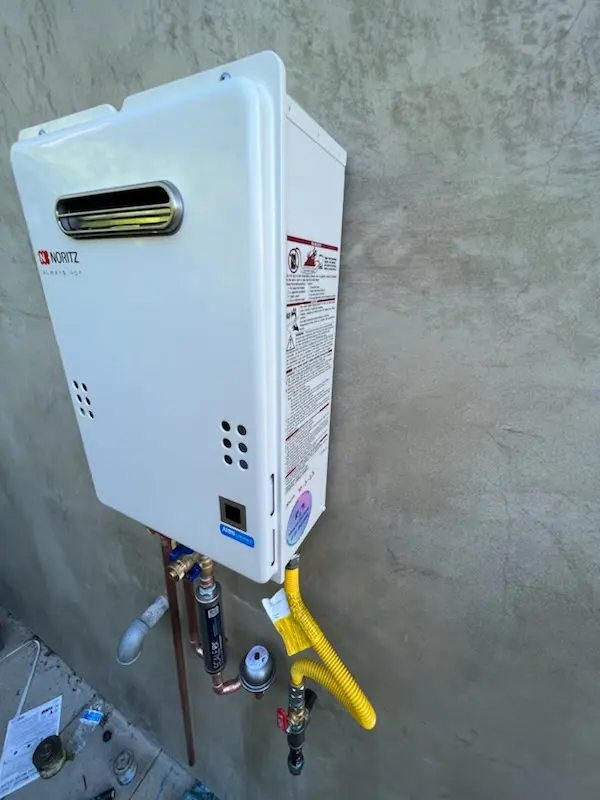 Tankless water heater installation for Locustville homes